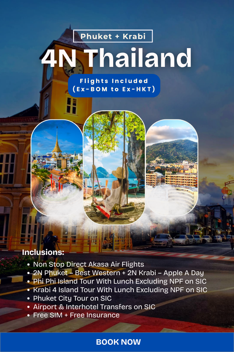 Thailand Getaway | Flights Included | Ex-BOM